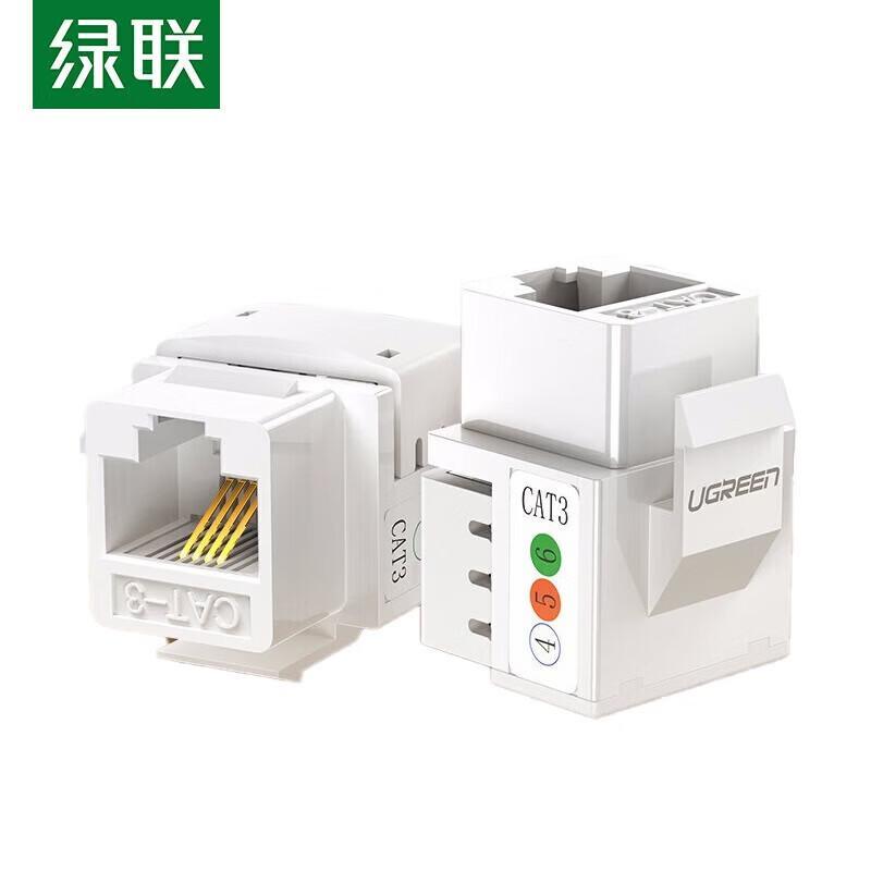 UGREEN Cat6a/Cat5e Unshielded RJ45 Network Keystone Jack
