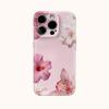 Blush Floral Dream Phone Case for IPhone 16 15 14 13 12 11 X XS XR XSMAX 7 8 Pro Max Plus Double-layer Back Cover