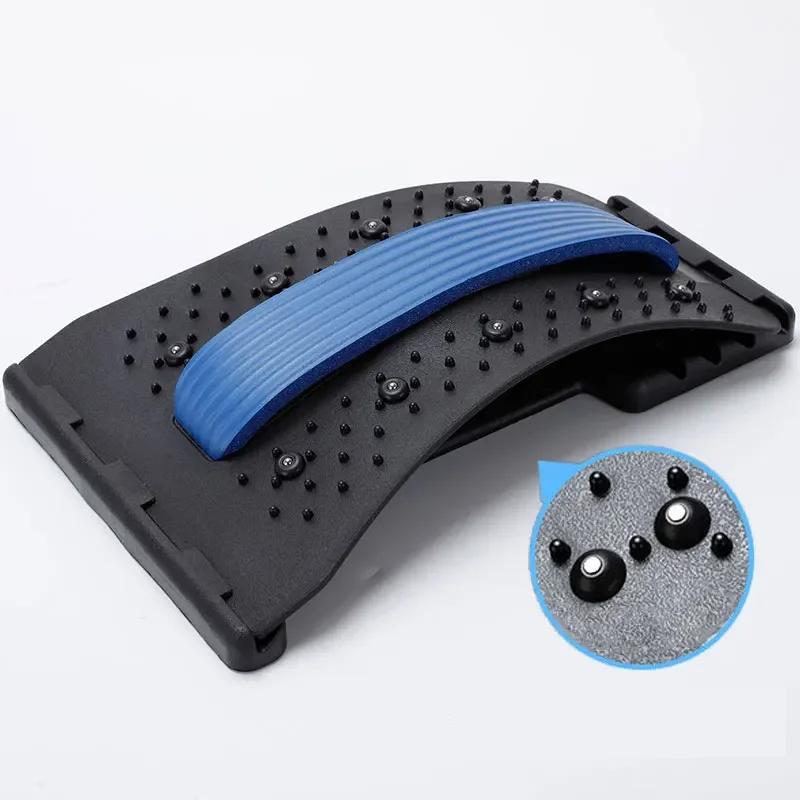 Back Stretcher Multi-Level Adjustable Massager Waist Neck Fitness Lumbar Cervical Spine Cervical Spine Support Massager