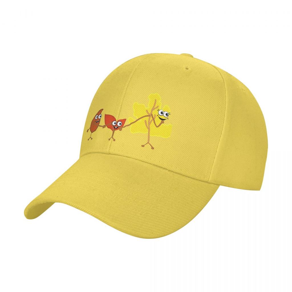 Family of Leaves Baseball Cap Streetwear Luxury man cap fishing caps man Golf Wear Golf Women Mens