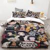 Duvet Cover Anime Demon Slayer Duvet Cover Comforter Bed Anime Polyester Bedding Set Duvet Cover Set Printed Cartoon Home Decor