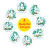 500 Stickersroll Teacher Rewards And Encourages Children'S Toys Holiday Decoration Animal Stickers Seal Stickers