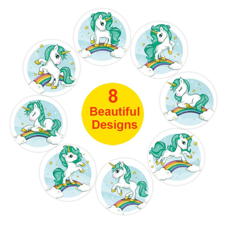 500 Stickersroll Teacher Rewards And Encourages Children'S Toys Holiday Decoration Animal Stickers Seal Stickers