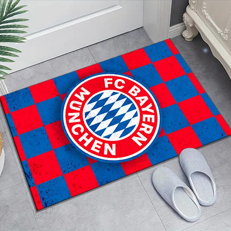 Bayern Munich Design Area Rug - Non-Slip, Soft & Cozy Floor Mat for Living Room, Bedroom, Office - Indoor/Outdoor Decorative Carpet