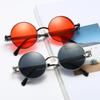 1 PZ Occhiali da Sole Steampunk in Metallo Uomo Donna Moda Occhiali Rotondi Marca Designer Vintage Occhiali da Sole Alta Qualità Oculos De Sol