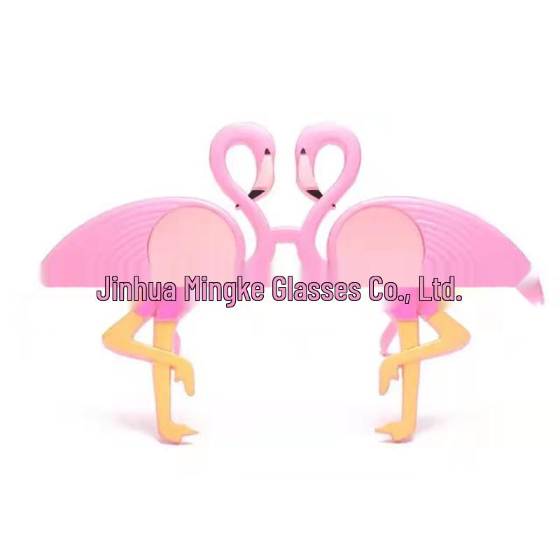 Flamingo Havajská plážová párty Selfie brýle rekvizity