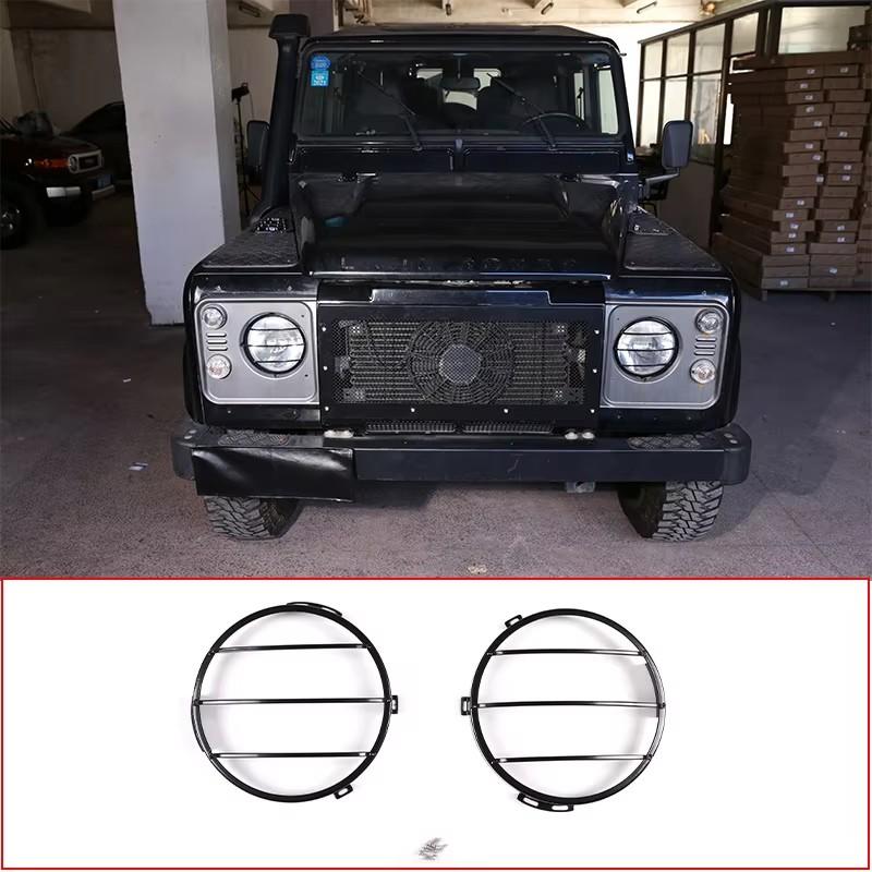 

Car Headlight Tail Lamp Protective Cover Car Light Protection Cover For Land Rover Defender 90 110 130 2004-18 Car Accessories