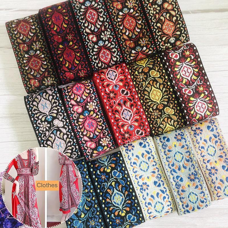 5cmx1Yard Sewing Accessories Curtain Decor DIY Materials Bohemian Style Garment Accessories Luxury Multiple Colors