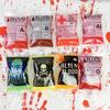 20Pcs 250Ml Halloween Cosplay Drink Container Bag Vampire Blood Pouch Props Zombie Beverage Drinks Bags Diy Party Supplies