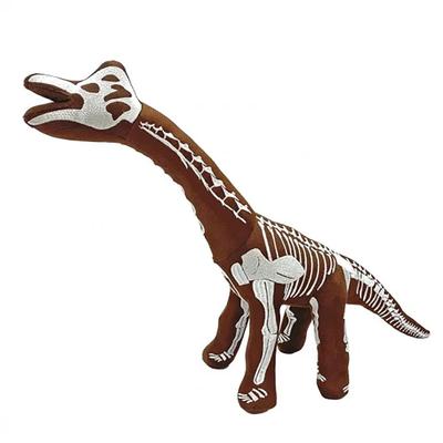 Take Off - A Cool Dinosaur with Realistic Bone Embroidery - Bone Museum Brachiosaurus Plush Toy S