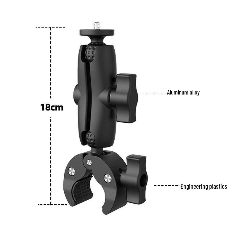 Großer Durchmesser Halterung Fahrrad/Motorrad Klemme für DJI Osmo Action 3 Kamera