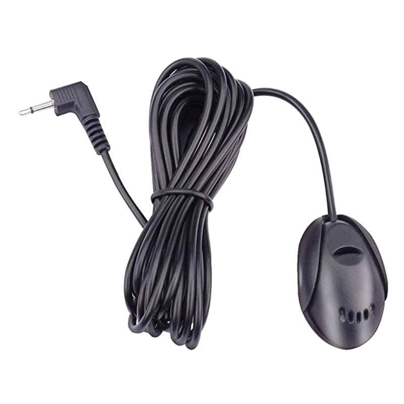 3.5mm Car External Microphone  Car Dashboard Or Sun-Visor Audio Mic Stereo Radio GPS Adapter