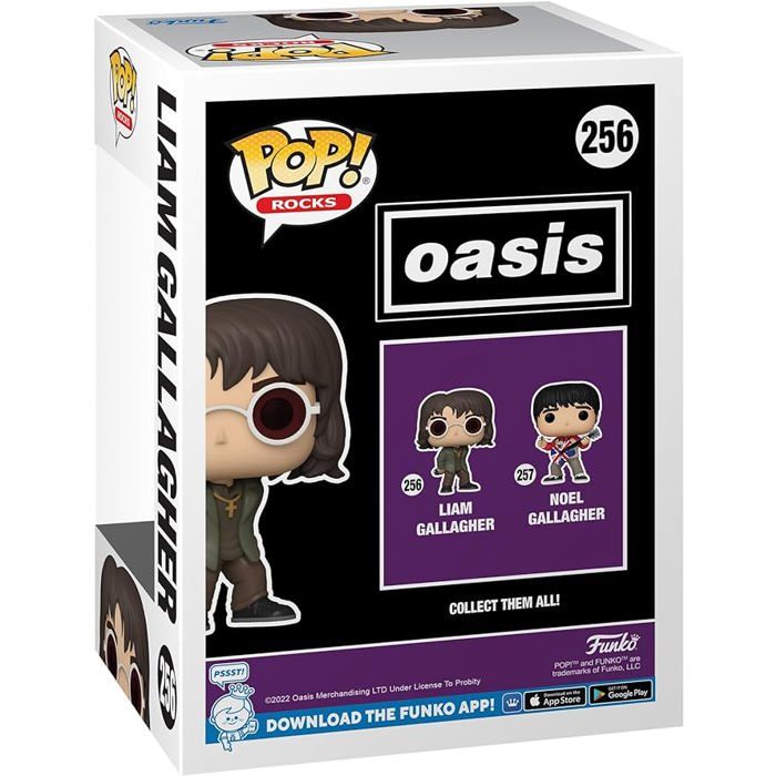 Figurine - FUNKO_POP - Liam Gallagher - Multicolore - Oasis - Pop !