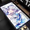 Mouse Pad Laptop Hololive Anime Gamer Mousepad PC Amane Kanata Cute Girl Keyboard Pad Gaming Accessories Kawaii Desk Mouse Mat