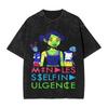 T-shirt Uniche Mindless Self Indulgence da Uomo Girocollo Cotone Lavato Manica Corta Nuovi Arrivi