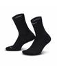 Nike Running Lightweight Micro Crew Socks (1 Pair) - Black:Pure Platinum:Dark Smoke Grey:Smoke Grey / Ib6114-010
