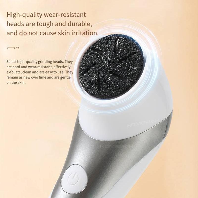 Electric Foot File Callus Remover Rechargeable Heel Cracked Dead Skin Scrubber Professional Foot Grinder Pedicure Machine Tools