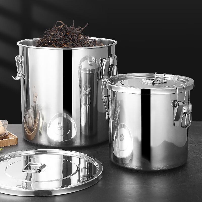 Lijia Stainless Steel Bucket with Lid and Handle