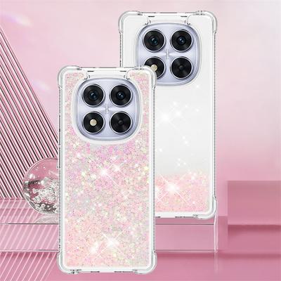 Custodia Etui Quicksand per Redmi Note 14 Pro Plus 5G Cover Morbida Liquida Bling per Custodia Telefono Xiaomi Redmi Note 14 Pro+ 5G Capa