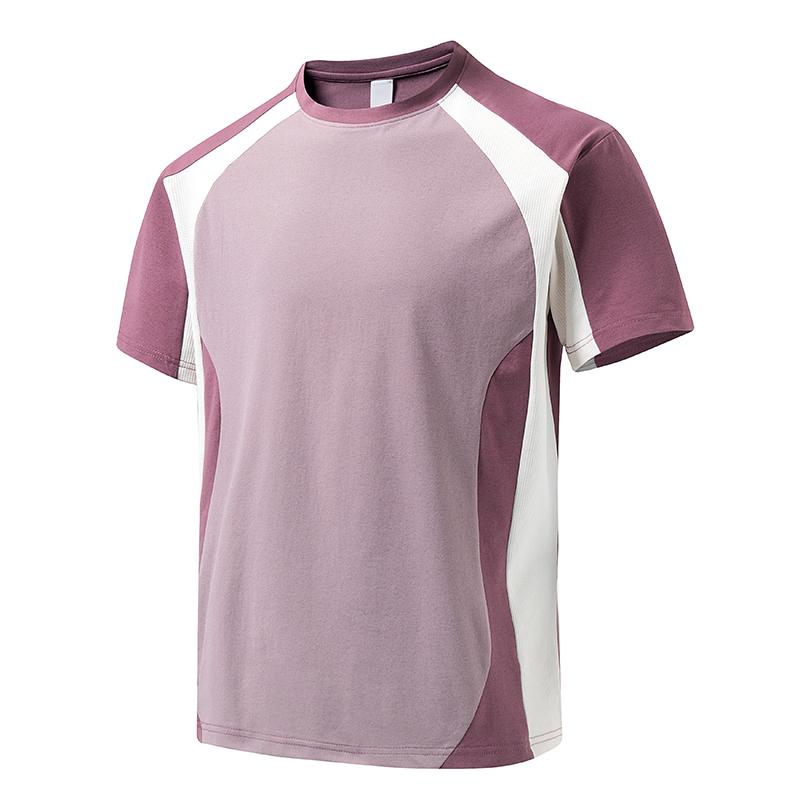 Short Sleeved T-shirt Men's Summer Ice Silk Casual Loose Half Sleeved T-shirt Men's Breathable T-shirt