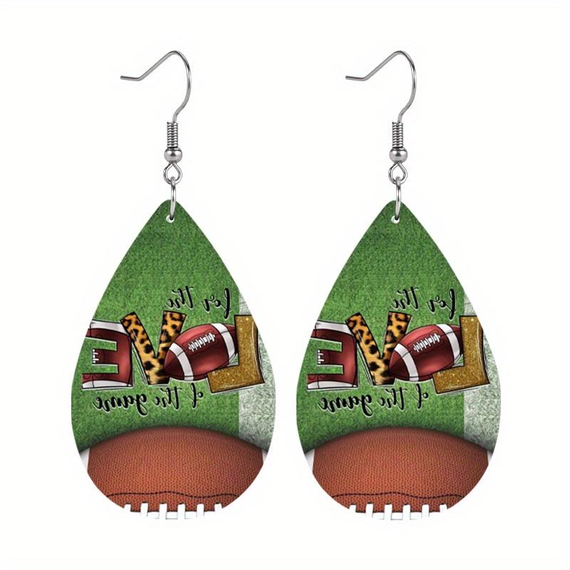 Love Letter Socks Scarecrow Pattern Drop Earrings for Women Girls Cute Cartoon Stud Earrings Festival Jewelry Christams Jewelry Valentine's Day Gifts