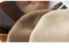 Damen 100% Reines Kaschmir Strickmütze - Lässig, Vielseitig, Einfarbig, Warmes Modeaccessoire