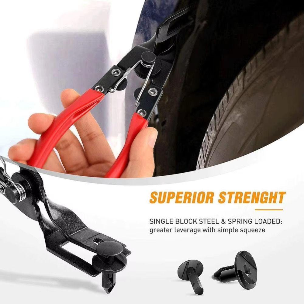 19PCS Clip Plier Car Panel Remover Nylon Tool Pry Tools Set Fastener Remover  Interior Dashboard