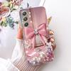 For Samsung Galaxy A54 Cute Flower Butterfly Cat Painted Case For Samsung A54 5G SM-A546B Soft Silicone TPU Phone Cases