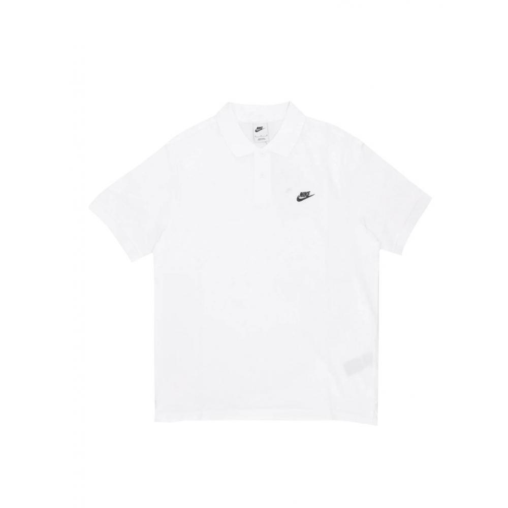 

Nike Men S Club Polo Short Sleeve Tee Fn3894 100 S