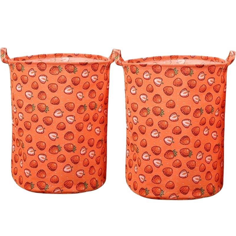 Foldable Fabric Laundry Basket Clothes Hamper Storage Bin for Home Toy Organizer