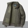 Spring and Autumn Cotton Lapel Jacket Men's Retro Casual Tooling Military Flight Suit Jacket