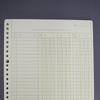 Kokuyo Single Color Loose Leaf 26 100 Ledger, B5, Holes, Sheets, Li-300