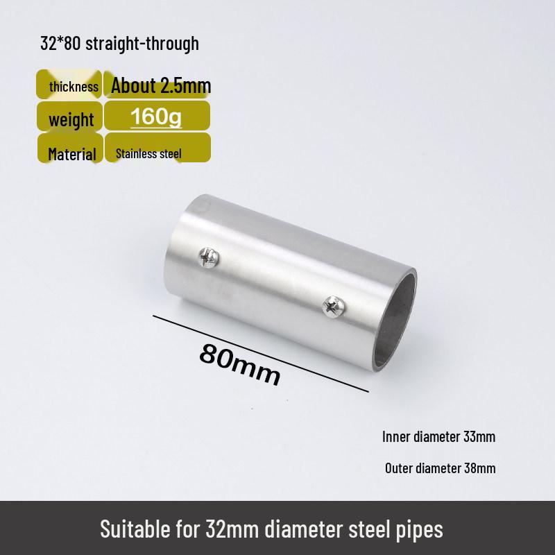 Stainless Steel Right Angle Elbow Union Tee Four-Way Pipe Fitting Combo