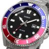 Casio CASIO Standard Analog Sports 20 ATM Water Resistant Watch MDV-107D-1A3V Men's Blue X Red Bezel Metal Band Overseas Model