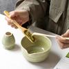 5/6Pcs Matcha Tea Set Bamboo Whisk Teaspoon Sieve Matcha Ceramic Bowl Matcha Whisk Japanese For Tea Lovers Tea-Making Tools