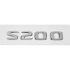 ABS Car Stickers Tail Box Letters Emblem for Mercedes Benz S55 S63 S200 S220 S250 S260 S300 S320 S350 Rear Trunk Badge Decals DY6