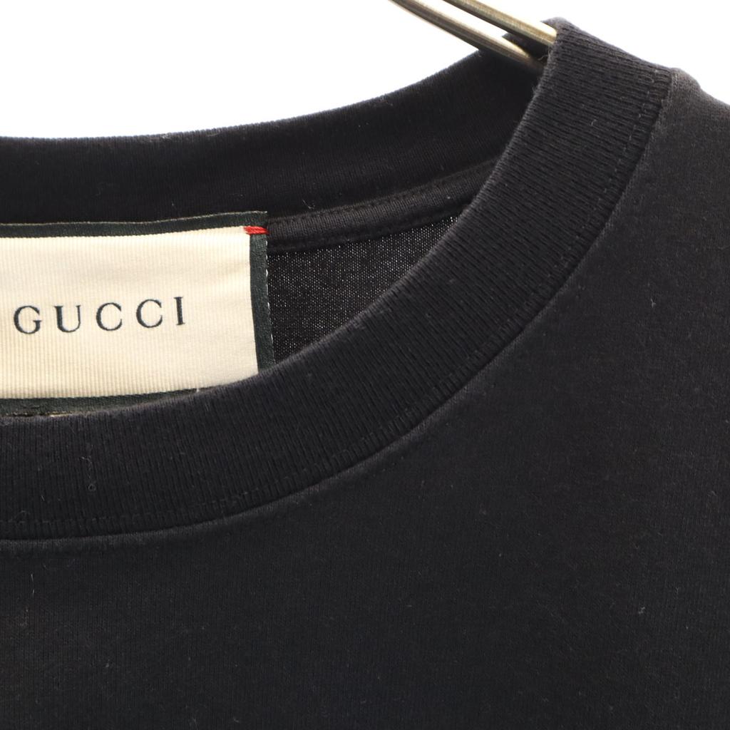GUCCI made in Italy mask Short sleeve T-shirt black Men's Used