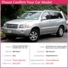 For Toyota Highlander XU20 2001~2007 Chrome Door Handle Cover Car Accessories Stickers Trim Set 2002 2003 2004 2005 2006