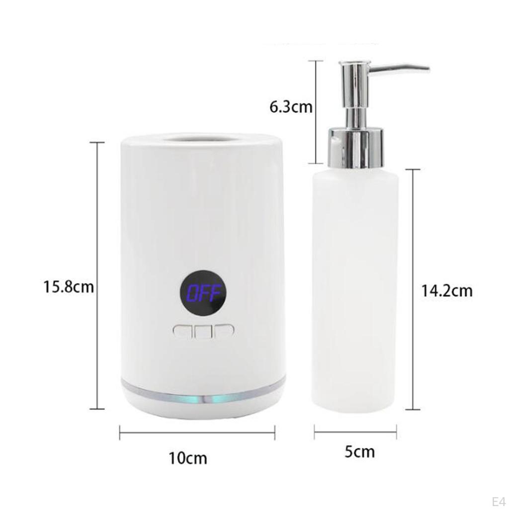 1 Piece Massage Oil Bottle Heater Electric Compact Lotion Cream Warmer with Adjustable Temperature