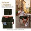 Men's Elastic Waist Cargo Shorts Adjustable Belt Multiple Pockets Casual Style Suitable for Hiking Worksite Summer Wear