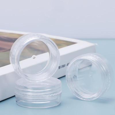 1PC PS Kunststoff Kosmetische Dispenser Creme Fall Augenbraue Pulver Lidschatten Lotion Transparent