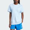 Adidas Originals Graphic Loose T-Shirt Women Tops Pink Blue IZ0107