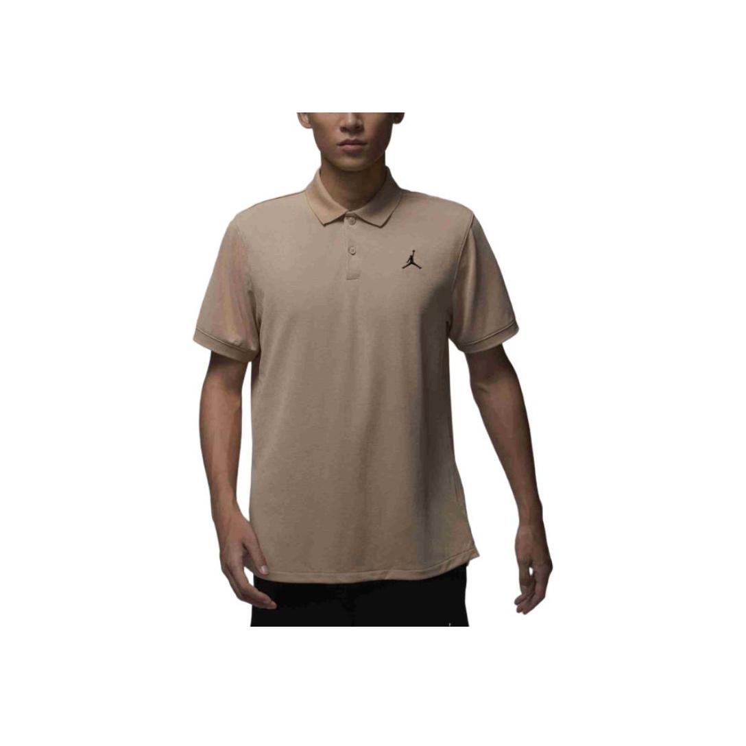 

Jordan Sport Dri-FIT Comfortable Fashion Pullover Short Sleeve Polo Shirt Men Polo Shirts Maize Black HV6586-200 L