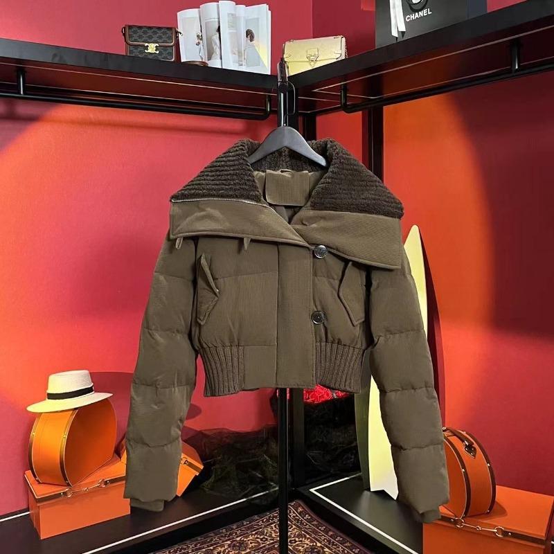 

New cotton-padded clothes women s winter short loose design cotton-padded clothes small cotton-padded jackets student jackets L хакі