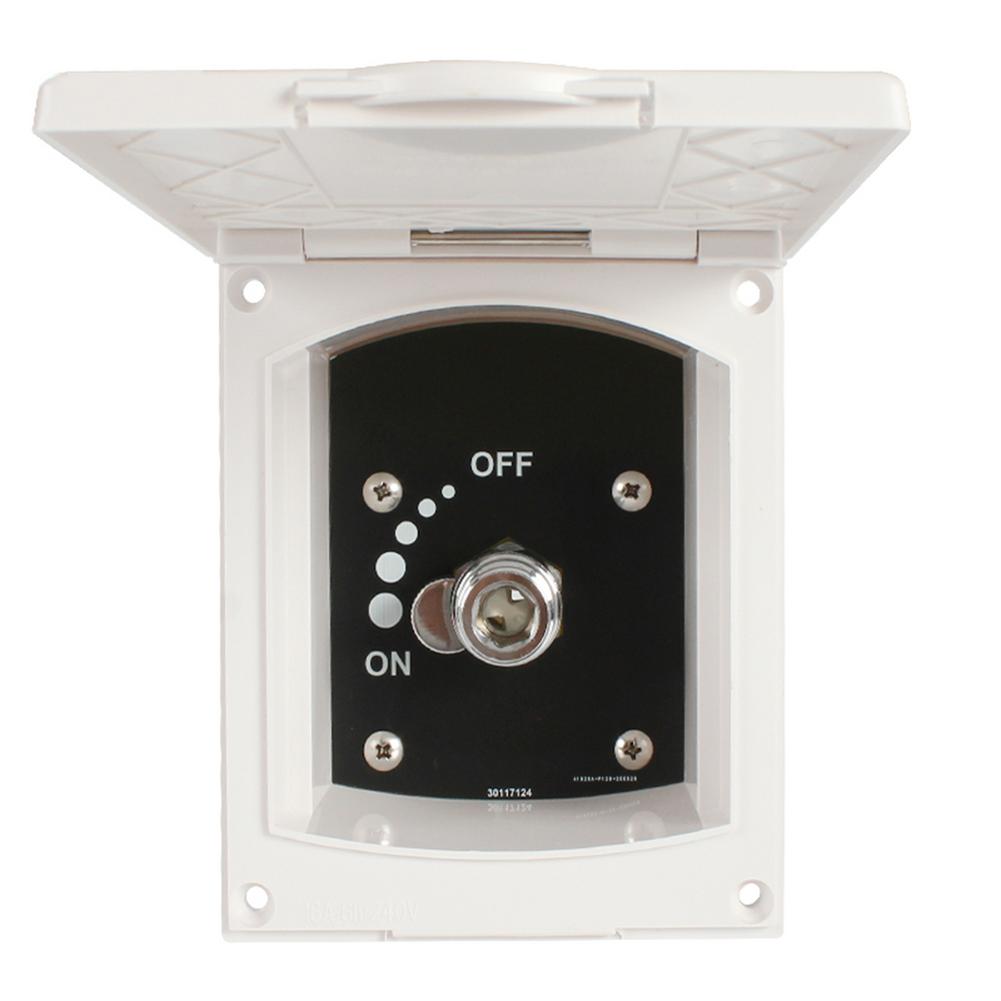 RV Exterior Shower Box Kit Faucet Hose With Shower Head Durable Outdoor Modification Accessories Campers Travel For Caravan Boat