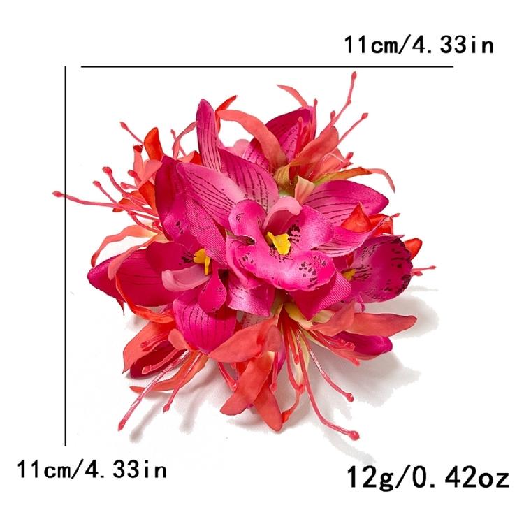 Accesorii de Păr cu Flori pentru Femei Clamă de Păr Florală Ac de Păr pentru Petrecere Agrafe pentru Mirese Studente Și Profesioniste