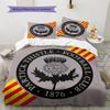 Partick Thistle F.C.  Pattern Bedding Quilt Set  Home Decoration  Gift (1 * duvet cover + 2 * pillowcase  without core)