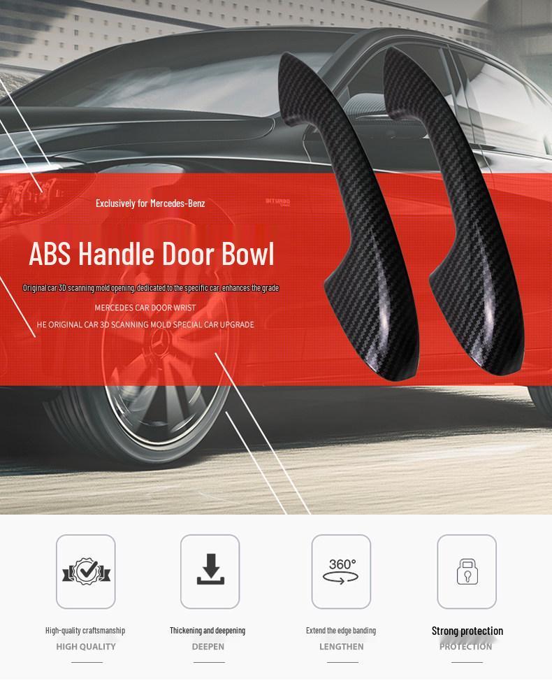 Mercedes-Benz Door Handle Bowl for C-Class, E-Class, GLC, C260L, E300L, GLB200, GLA, A-Class, CLA