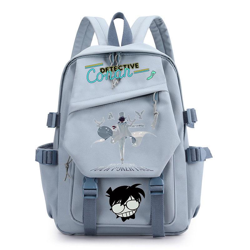 Anime Conan schoolbag children's backpack primary school bag male and female junior high school students college students campus backpack