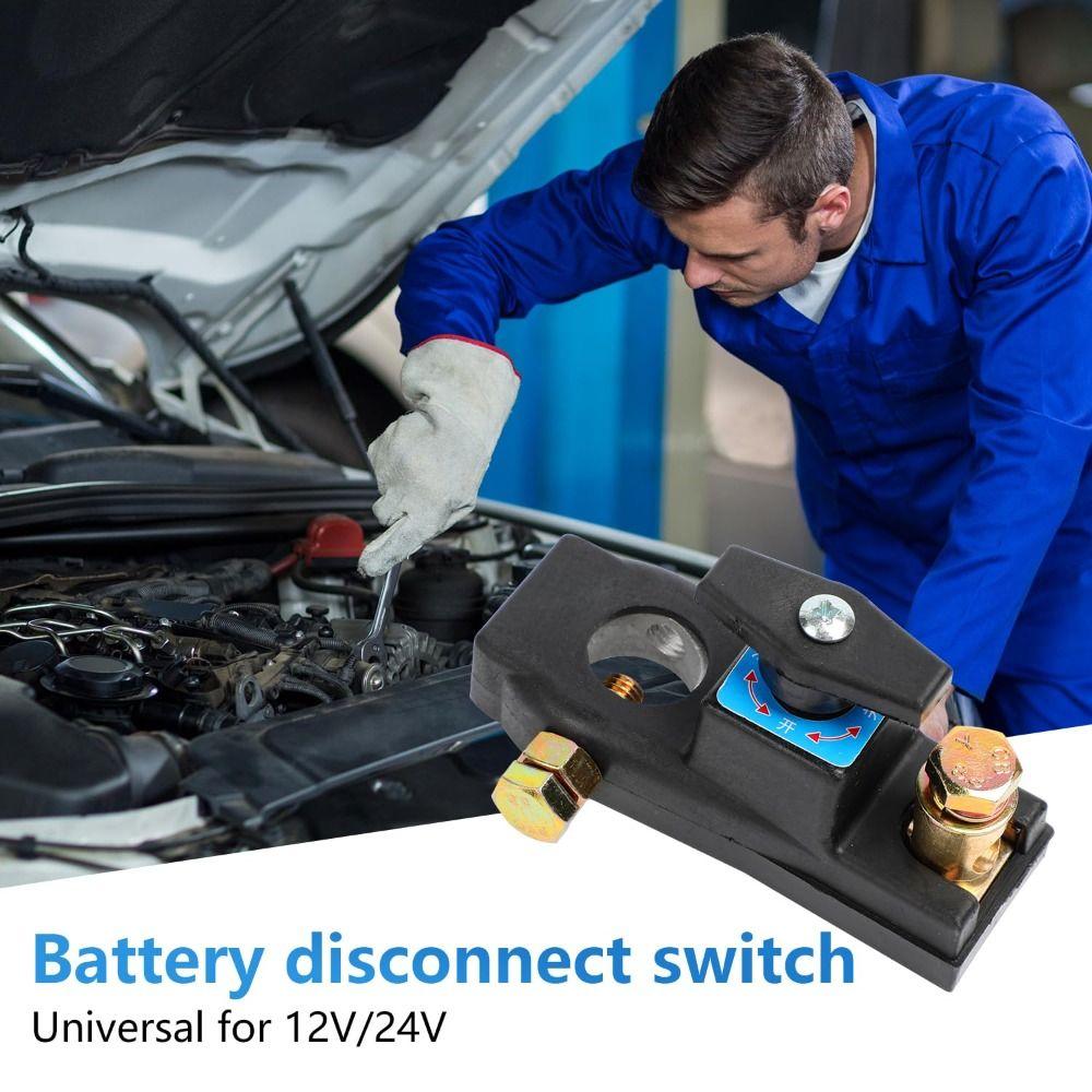 Quick Cut-off Car Battery Disconnect Switch Power Cut Off Kill Switches  For Car, RV and Boat